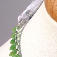 Tsavorite Dew Drop Briolette