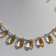 Citrine Gemstone  Dew Drops