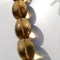 Beer Quartz  Faceted Nuggets