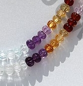 Semi Precious Gemstone Multi Carved Beads