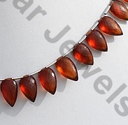 Spessartite Gemstone  Conch Briolette