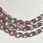 Ametrine Gemstone Oval Plain
