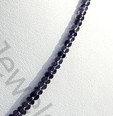 Iolite Gemstone Plain Beads