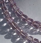 Pink Amethyst Faceted Cube