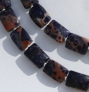Sodalite Gemstone Rectangle Shape