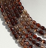 Brown Zircon Gemstone Oval Faceted