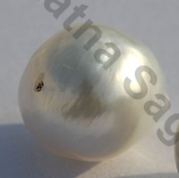 Pearl Half Drilled Gemstone