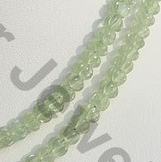 Prehnite Gemstone Pumpkin beads