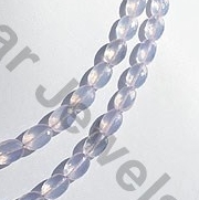 Lavender Quartz Faceted Oval