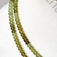 Grossular Garnet  Faceted Rondelles