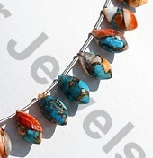 Turquoise Gemstone Chandelier Briolette