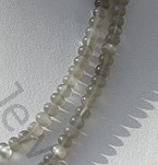 Grey Moonstone Plain Beads