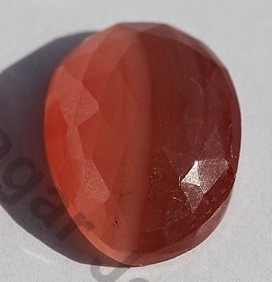 Rhodochrosite Rose Cut Cabochon