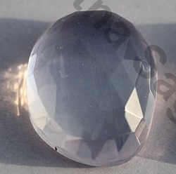 Lavender Quartz Rose Cut Cabochon