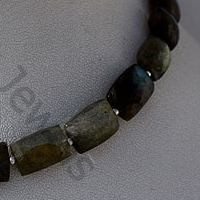 Labradorite Gemstone  Faceted Rectangles
