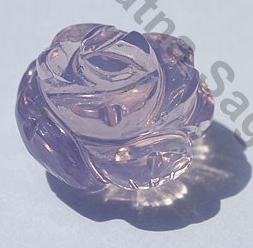 Lavender Quartz Half Drilled Gemstones