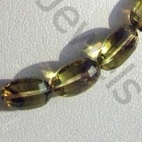 Bi-color Quartz  Oval Faceted