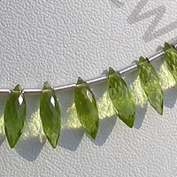wholesale Peridot Gemstone Beads  Dew Drops
