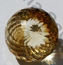 Citrine Half Drilled Gemstones