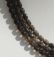 Smoky Quartz Oval Plain