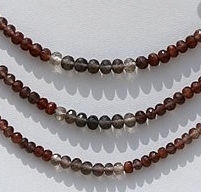 Cat's Eye Scapolite Faceted Rondelles