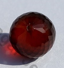 Spessartite Garnet Half Drilled Gemstones