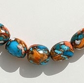 Turquoise Gemstone Faceted Nugget