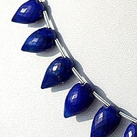 Lapis Gemstone Conch Briolette