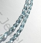 Moss Aquamarine Oval Faceted