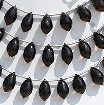 Smoky Quartz Gemstone Chandelier Briolette