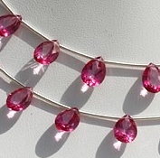 wholesale Pink Topaz Gemstone Pan