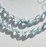 Moss Aquamarine Oval Faceted