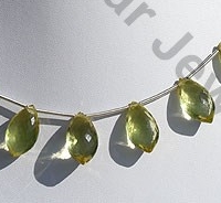 Lemon Quartz Dolphin Briolette