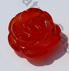 Carnelian Gemstone Half Drilled Gemstones