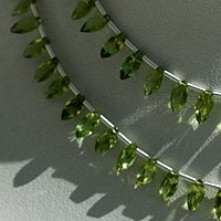 aaa Peridot Gemstone Beads  Marquise