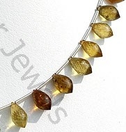 Grossular Garnet Chandelier Briolette
