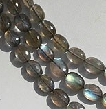 Labradorite Gemstone Oval Faceted
