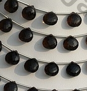 Garnet Gemstone  Heart Briolette