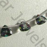 Mystic Topaz Beads  Trilliant