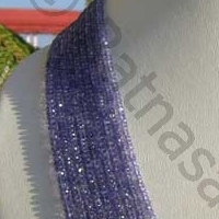 Tanzanite  Faceted Rondelles