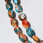Turquoise Gemstone Oval Faceted