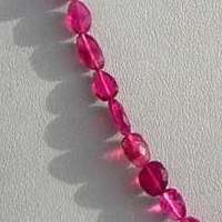 Pink Tourmaline Gemstone  Faceted Nuggets