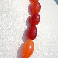 Carnelian Gemstone  Faceted Nuggets