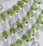 Peridot Gemstone Beads  Pan