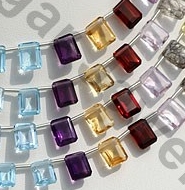 Semi Precious Multi  Octagons