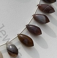 Botswana Agate gemstone Chandelier briolette