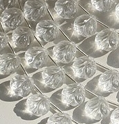 Crystal Gemstone Carved heart