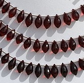 Garnet Chandelier Briolette