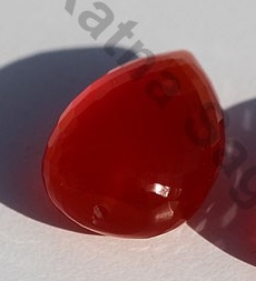 Carnelian Half Drilled Gemstones 