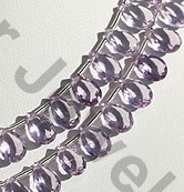 Pink Amethyst Pan Cut